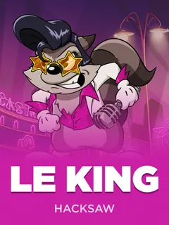 Le King slot cover by Hacksaw in the Bets Bunny lobby