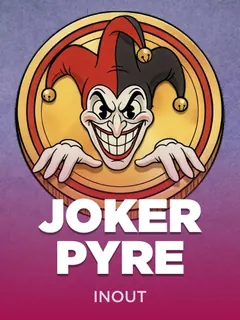 Joker Pyre slot cover by Inout in the Bets Bunny lobby
