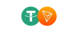 USDT TRON logo in the Bets Bunny cashier